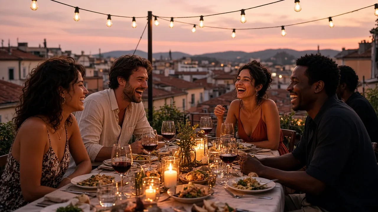 Hospitality frame: Rooftop Season