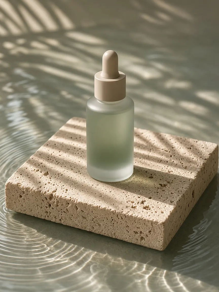 Skincare frame: Still Water